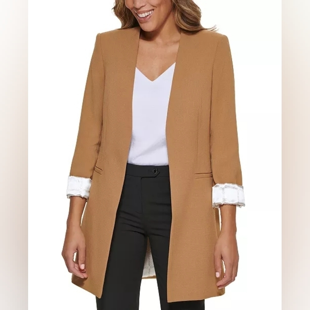 Calvin Klein Camel Women's Blazer